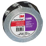 Tape, Duct, Flex, 3"X120Yd, 3 Mil, Blk